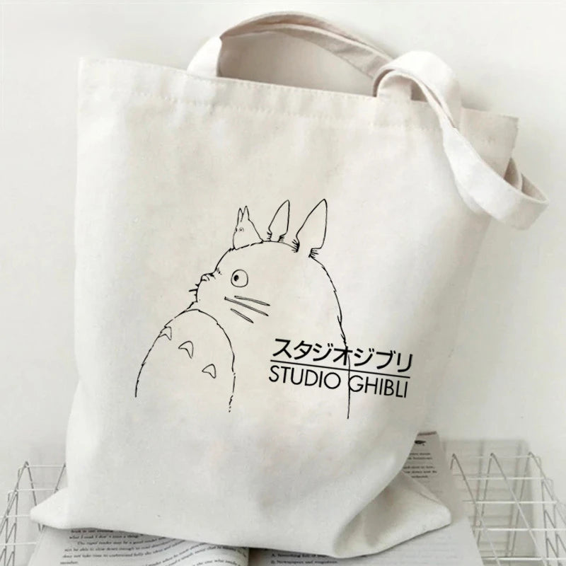 Sac fourre-tout Totoro – Pliable, Réutilisable & Trop Kawaii