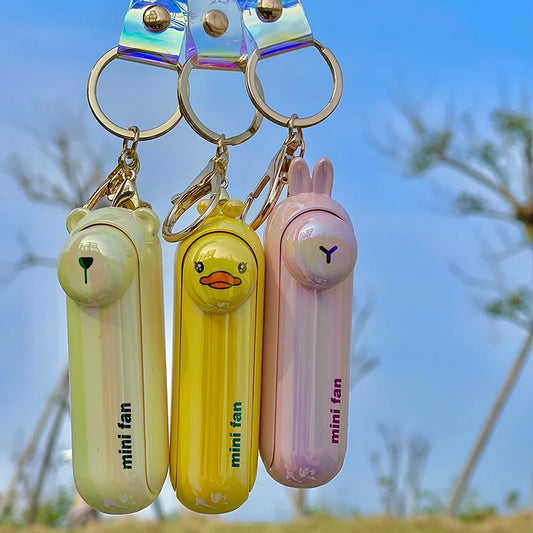 Compact Rechargeable Cute Handheld Fan: Foldable, USB-Powered Cooling on the Go