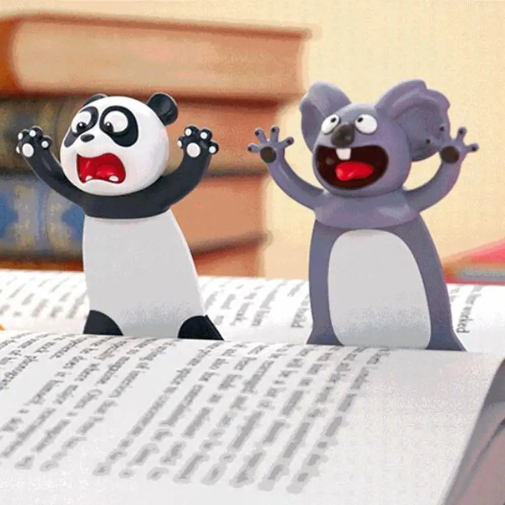 Adorable 3D Animal Bookmarks: Ocean & Cute Creatures for Kids & Book Lovers